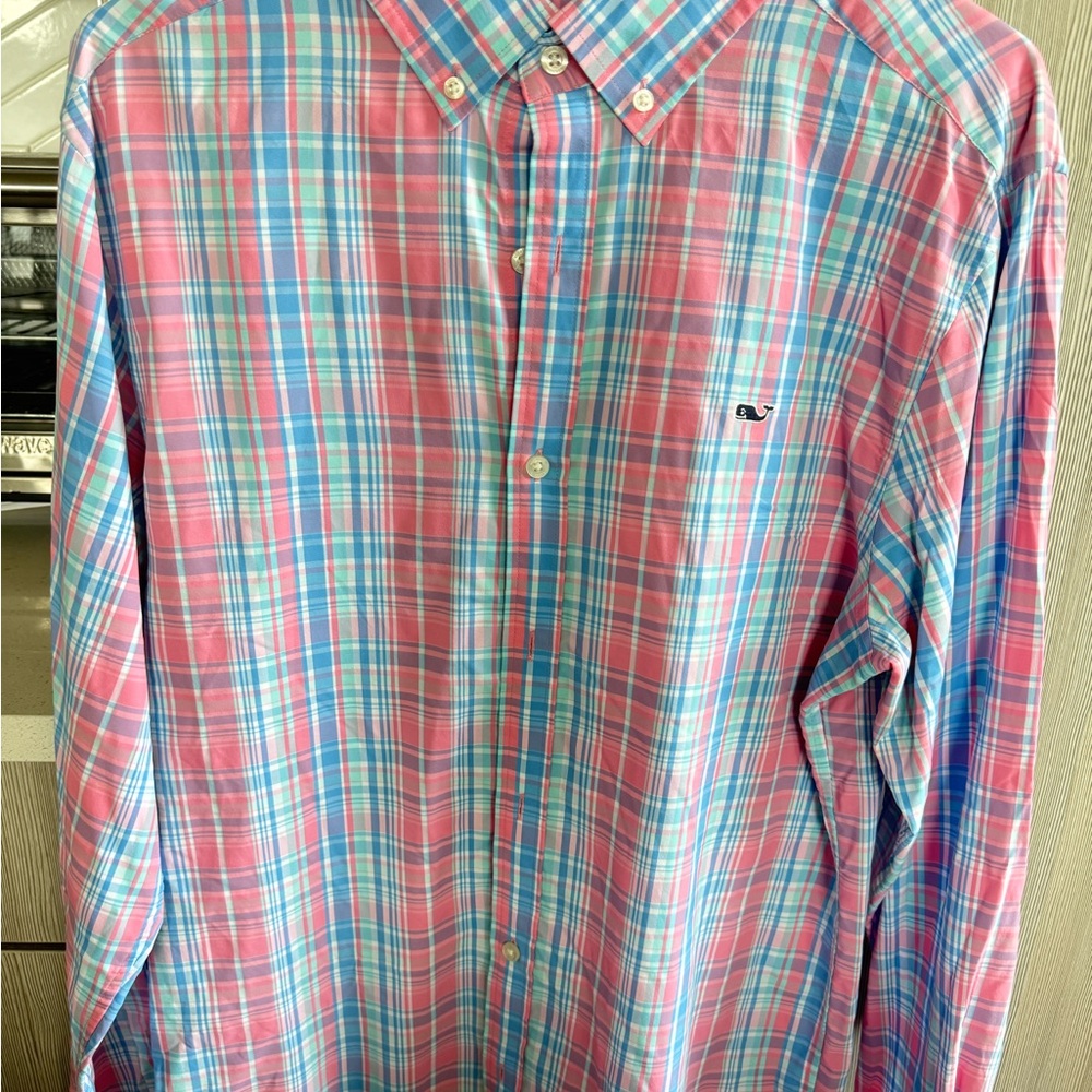 Vineyard Vines Men's Plaid Button Down